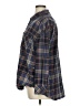 BKE 100% Cotton Plaid Blue Long Sleeve Button-Down Shirt Size XL - photo 5