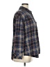 BKE 100% Cotton Plaid Blue Long Sleeve Button-Down Shirt Size XL - photo 4