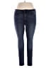 Navy Solid Blue Jeans Size 16 - photo 1