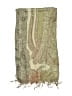 Unbranded Paisley Green Tan Scarf One size - photo 2