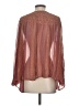Love Sam Brown Long Sleeve Blouse Size S - photo 2