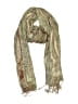 Unbranded Paisley Green Tan Scarf One size - photo 1