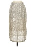 CeCe Metallic Silver Gold Formal Skirt Size XS - photo 1