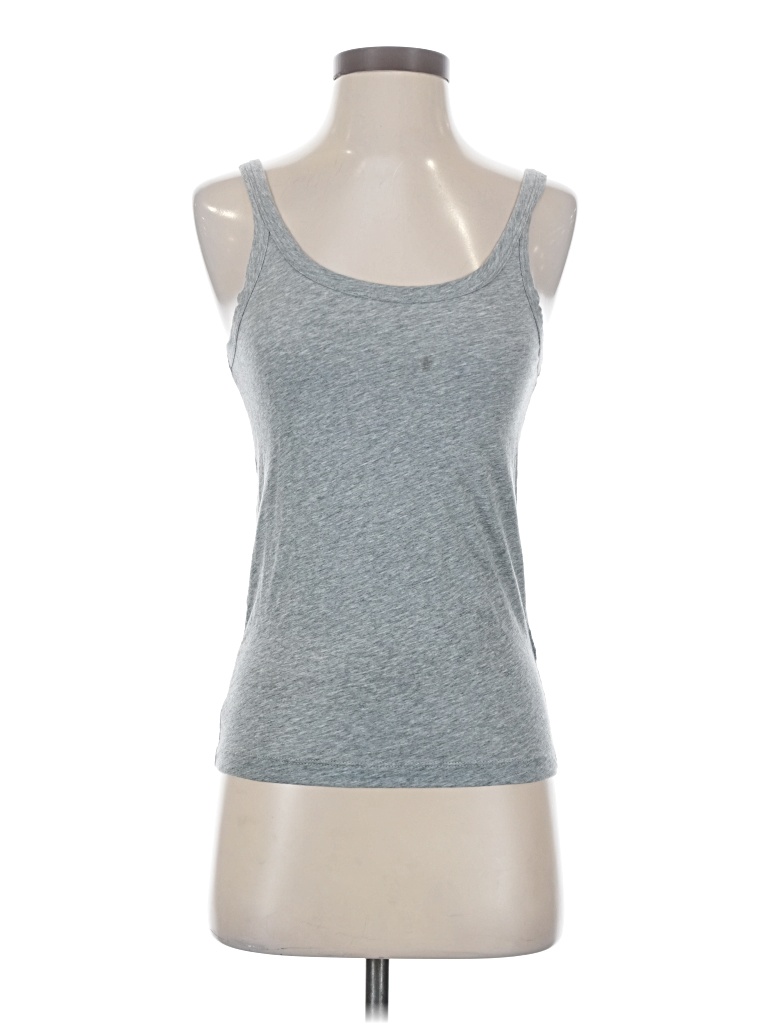 Pre-owned Jcrew Tank Top Gray Halter Neckline Tops