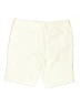 Courtenay Solid Ivory Khaki Shorts Size 16 - photo 2