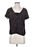 Tart Black Short Sleeve Blouse Size S - photo 1