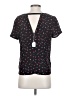 Tart Black Short Sleeve Blouse Size S - photo 2