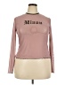Miaou Pink Long Sleeve Top Size 4X - photo 1