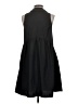 Unbranded Solid Black Casual Dress Size S - photo 2