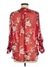 Kut from the Kloth 100% Polyester Red 3/4 Sleeve Blouse Size M - photo 2