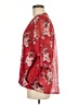 Kut from the Kloth 100% Polyester Red 3/4 Sleeve Blouse Size M - photo 5