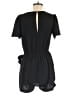 Monteau 100% Polyester Solid Black Romper Size M - photo 2