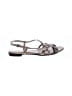 Attilio Giusti Leombruni Silver Tan Sandals Size EU (IT) 42 / US 12 - photo 1