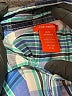 Joe Fresh 100% Cotton Plaid Blue Long Sleeve Button-Down Shirt Size 7 - 8 - photo 3