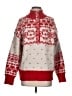 American Eagle Outfitters Hearts Fair Isle Red Pullover Sweater Size XXS - photo 1