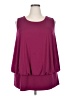 Lane Bryant Burgundy Sleeveless Blouse Size 26 - 28 Plus - photo 1