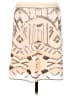 Hale Bob 100% Polyester Ivory Pink Casual Skirt Size L - photo 2