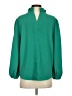 J.Crew 100% Polyester Green Long Sleeve Blouse Size S - photo 2