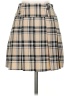 Shein Plaid Tan Casual Skirt Size 2 - photo 2