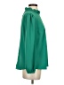 J.Crew 100% Polyester Green Long Sleeve Blouse Size S - photo 4