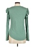 Cupio Green Long Sleeve Top Size M - photo 2