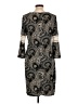 Tacera Paisley Gray Casual Dress Size L - photo 2