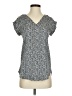 Express Gray Short Sleeve Blouse Size XS - photo 1