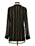 MICHAEL Michael Kors 100% Polyester Black Long Sleeve Blouse Size S - photo 2