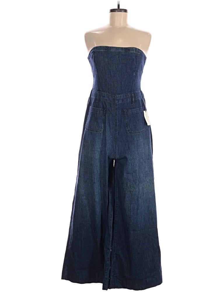 Pilcro Jumpsuit In Blue
