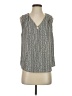 Kasper 100% Polyester Gray Sleeveless Blouse Size S - photo 1