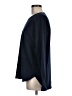 Max Studio Solid Blue Long Sleeve Top Size M - photo 5