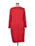 Spense Solid Red Casual Dress Size 18w - photo 2