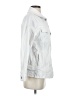 TGLA 100% Cotton White Denim Jacket Size S - photo 4