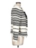 IRO Chevron-herringbone Stripes Ivory White Cardigan Size EU (FR) 42 / US 10 - photo 4