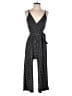 Petite Principle Polka Dots Black Jumpsuit Size XS - photo 1