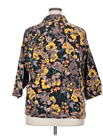 212 Collection 3/4 Sleeve Blouse (view 2)