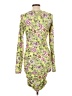 Collusion Floral Green Cocktail Dress Size 10 - photo 2