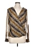 Andree Gold Brown Long Sleeve Blouse Size L - photo 1