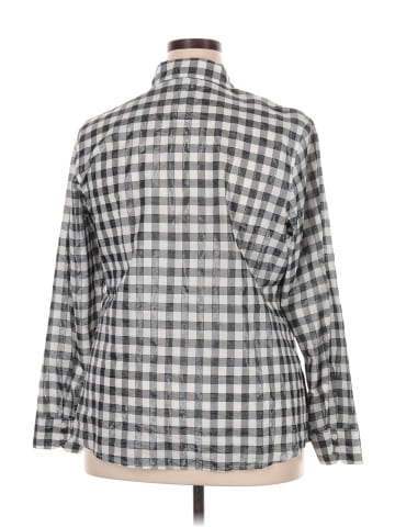 Liz Claiborne Long Sleeve Button-Down Shirt (view 2)