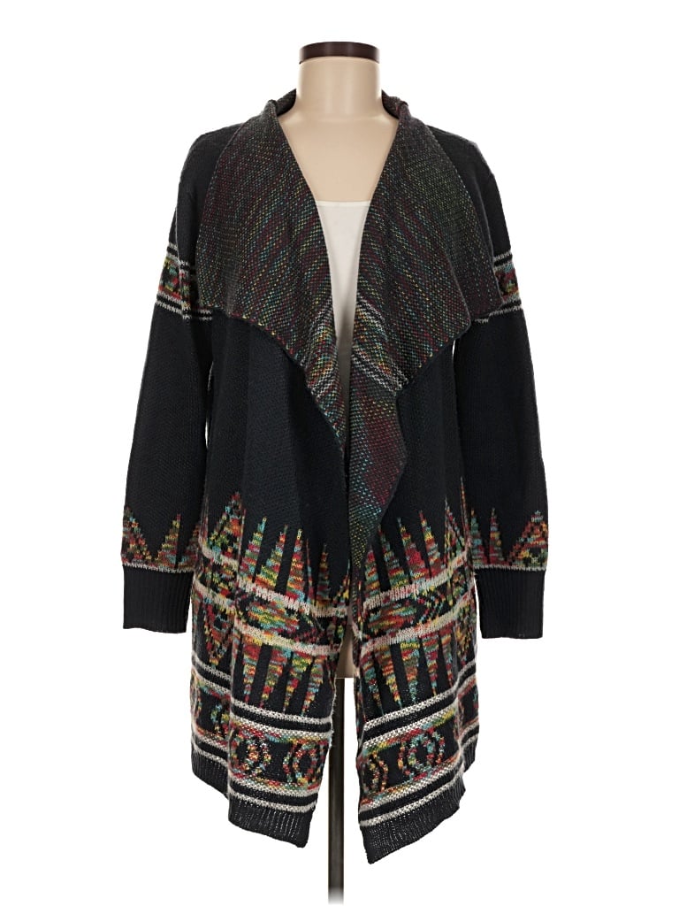 Pre-owned Lovemarks Cardigan Sweater In Black