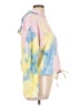 Sadie & Sage 100% Polyester Tie-dye Pink Sweatshirt Size L - photo 4