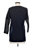La Fee Verte Black Blue 3/4 Sleeve Top Size S - photo 2