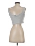 If It Were Me Silver Sleeveless Top Size S - photo 2