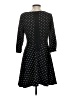 Young Essence Polka Dots Black Casual Dress Size S - photo 2