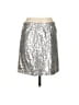 Garnet Hill Metallic Silver Formal Skirt Size XS - photo 2