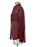 TWO by Vince Camuto 100% Polyester Polka Dots Red Long Sleeve Blouse Size S - photo 5