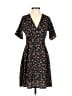 Assorted Brands Floral Black Casual Dress Size S (estimated) - photo 1