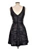 Trixxi Metallic Black Cocktail Dress Size L - photo 2