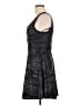 Trixxi Metallic Black Cocktail Dress Size L - photo 5