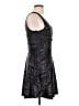 Trixxi Metallic Black Cocktail Dress Size L - photo 4